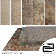DOVLET HOUSE carpets 5 pieces (part 437)