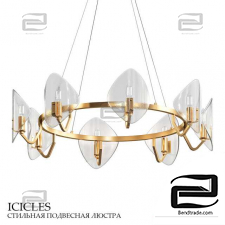 SUSPENDED RING CHANDELIER ICICLES FROM IMPERIUMLOFT