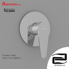 Shower mixer LIDO FLAT 800014