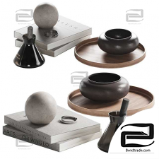 Decorative set for coffee table