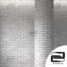 Textures Brick Texture Brick white masonry
