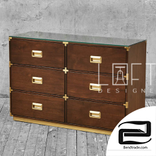 LoftDesigne 7391 model chest of drawers