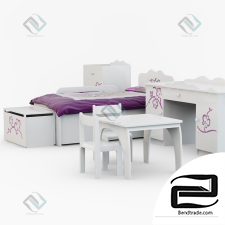 Children's furniture Orchid Violet 01