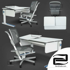 Office furniture Function ergonomic desks and chairs