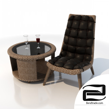 Armchair 3D Model id 15673