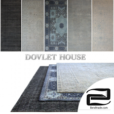 DOVLET HOUSE carpets 5 pieces (part 139)