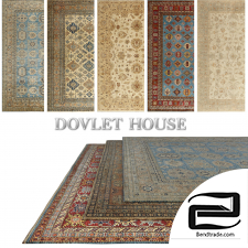 DOVLET HOUSE carpets 5 pieces (part 406)