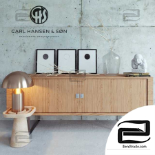 Cabinets, dressers Carl Hansen Credenza