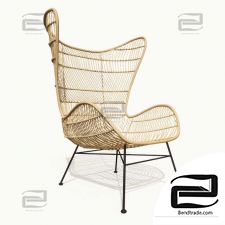 HKliving rattan egg chairs