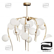 Modern octopus chandelier