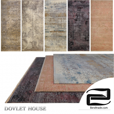 DOVLET HOUSE carpets 5 pieces (part 461)