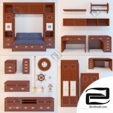 Furniture set by Caroti