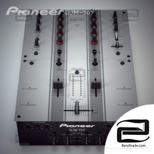 Audio engineering Mixer Pioneer DJM-707