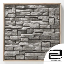 Stone rock panel frame n2