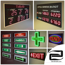 Light, electronic displays and annunciators