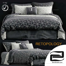 Charcoal Sine Quilt Cover Beds