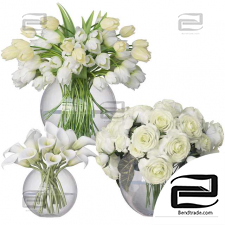 Bouquet of flowers in a vase 44