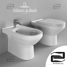 Toilet and bidet Villeroy Boch O' Novo