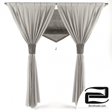 Curtains 3D Model id 16630