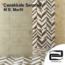 Materials Tile,Marmoles Brillo Marfil tile