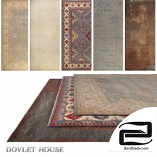 DOVLET HOUSE carpets 5 pieces (part 455)
