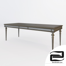 Sliding dining table FULL HOUSE  3D Model id 10421