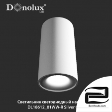 LED lamp DL18612/01WW-R Silver Grey