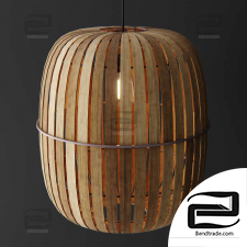 Ay Illuminate Kiwi Wren Bamboo Pendant Lamp