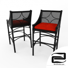 Bar stool 3D Model id 12236