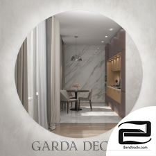 Mirror Garda Decor 3D Model id 6619