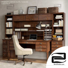 Pottery barn PRINTER'S OFFICE SUITE OFFICE Furniture