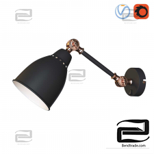 ARTE LAMP BRACCIO A2054AP-1BK wall lamp