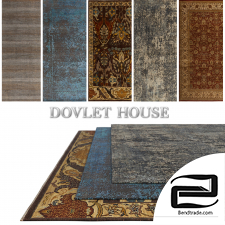 DOVLET HOUSE carpets 5 pieces (part 392)