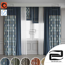 A set of curtains 