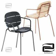 Chairs Si-Si 2 Wood Collection SCAB Design