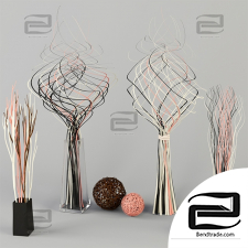 Dry branches for decoration