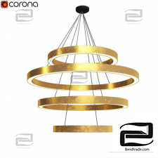 Hanging lamp Ring Vertical