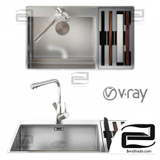 FRANKE SINK AND FAUCET