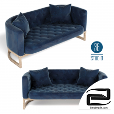 Double sofa model S30103 from Studio 36