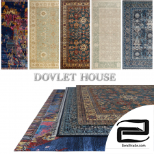 DOVLET HOUSE carpets 5 pieces (part 399)