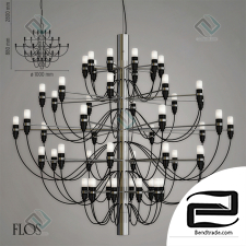 Hanging lamp Loft-Concept Flos 2097 50 Holder Chrome