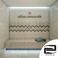 Bathroom Decor Atlas Concorde Marvel Stone