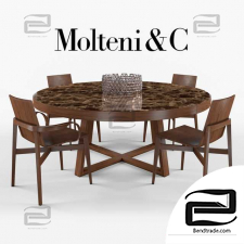 Table and Chair Molteni & C Who and Where