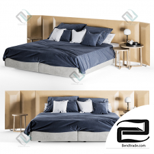 Bed Bed Flexform Eden Plus
