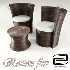 Armchair armchair Rattan furniture