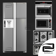 Kitchen Appliance Set 01