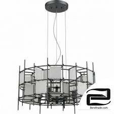 Hanging chandelier Vele Luce Center VL1212L06