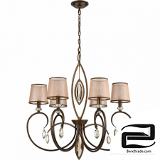 Hanging chandelier Vele Luce Boccaccio VL1266L06