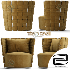 Armchair roberto cavalli Lounge Occasional Chairs Bell