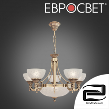 Classic hanging chandelier Eurosvet 60006/8 Kleo